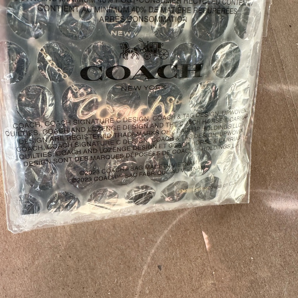 COACH Script Heart Necklace - Picture 4 of 5